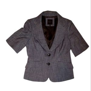 The Limited Collection Brown Short Sleeve Blazer - Size Small